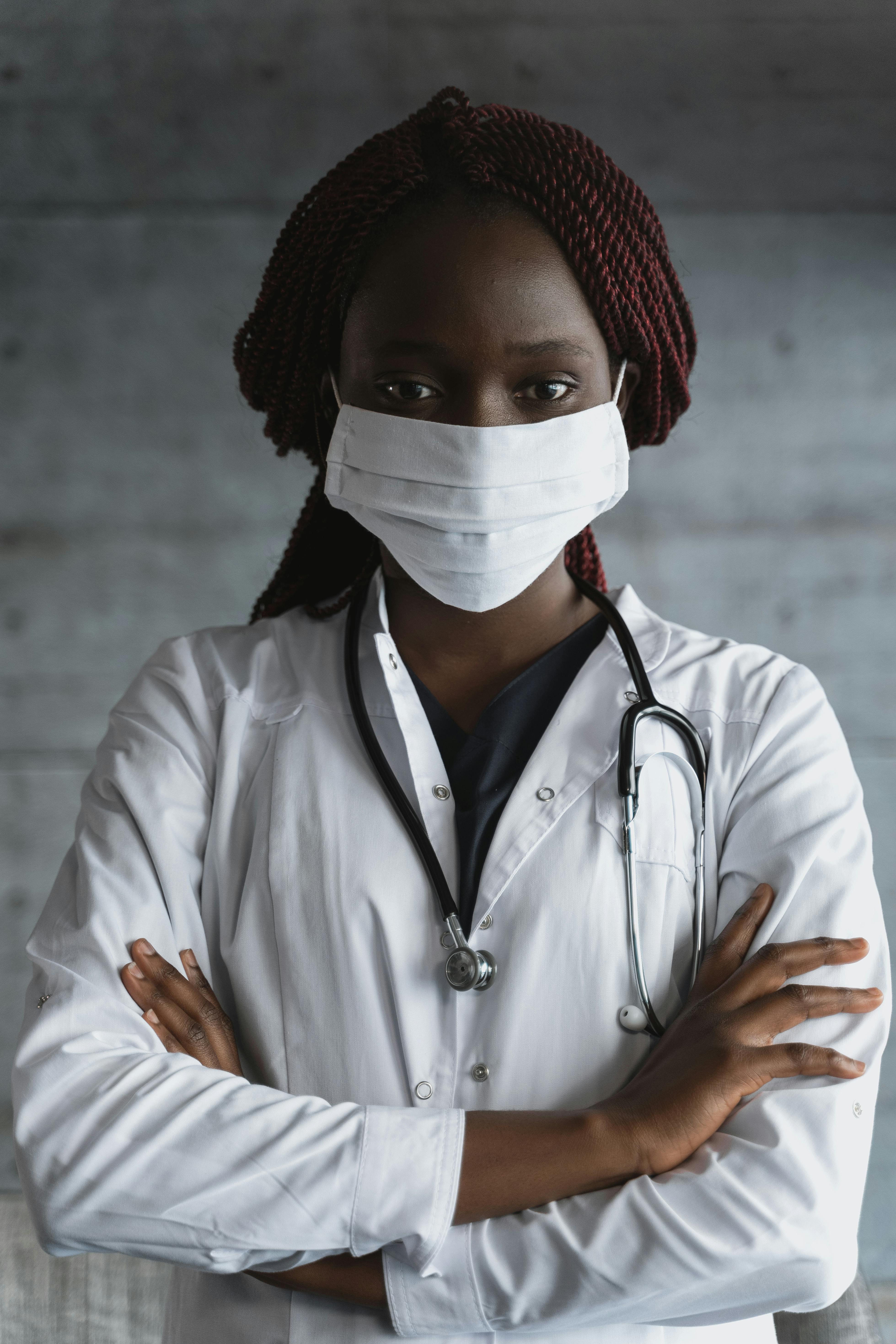 African healthcare professional